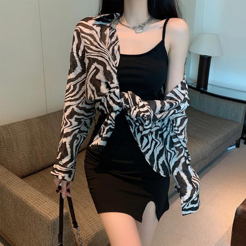 

Black Strappy Slit Dress - Plus Size, Petite, Slimming Summer Style for Women M