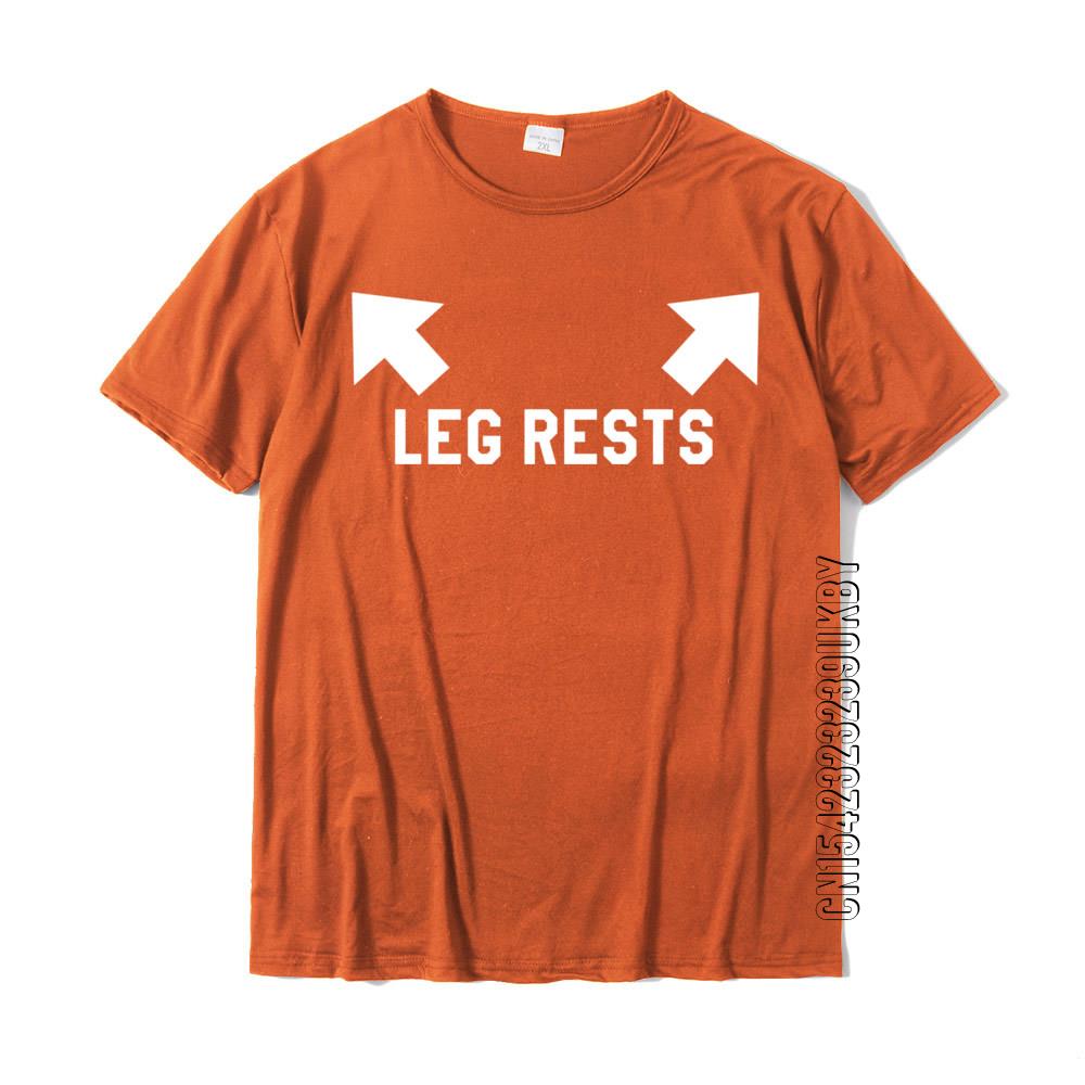 Funny Leg Rests Dad Joke Gift Tshirt Adult Oversized Hip Hop Tops Tees Cotton Tshirts Casual
