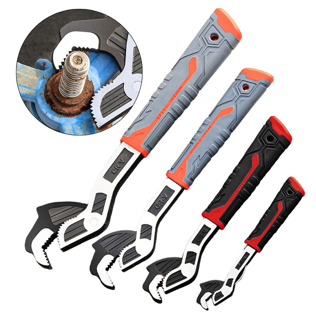 Multi Grip Auto Locking Mechanics Wrench Professional Antislip Handle Suitable For Heavy Load Tasks Automotive Machinery