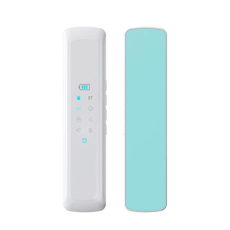 Under Pillow Bone Conduction Bluetooth Speaker White Noise Sleep Aid Soundbar with LED Display Timed Shutdown TF Card Music Play