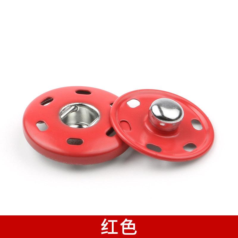 

Скрытая пуговица Женская пуговица Детская одежда Большая пуговица для матери Кашемировое пальто Кнопка Невидимая круглая металлическая пуговица Red * 36L = 23.0 MM