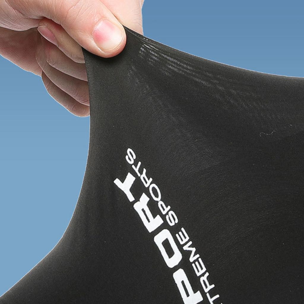 Summer Hot Sale Cooling Arm Sleeves Cover Solid Color UV Sun Anti Slip Arm Sleeves Great for Running Cycling Basketball