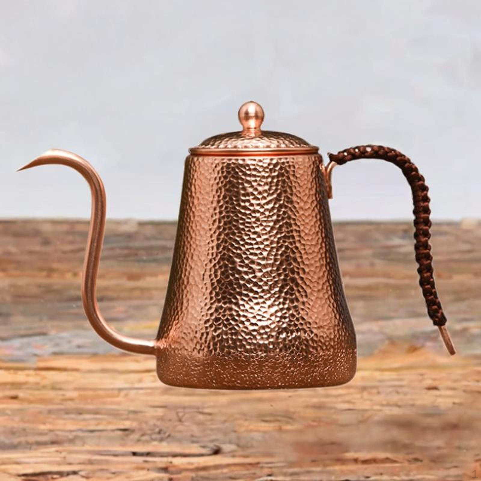 

Чайник с изогнутой шеей для заваривания кофе и чая с крышкой, капельное кипячение 500ml