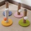 Small Size Cat Tree Perfect for Kittens Soft Plush Top Sisal Scratching Column Interactive Ball Toy for Relax and Play
