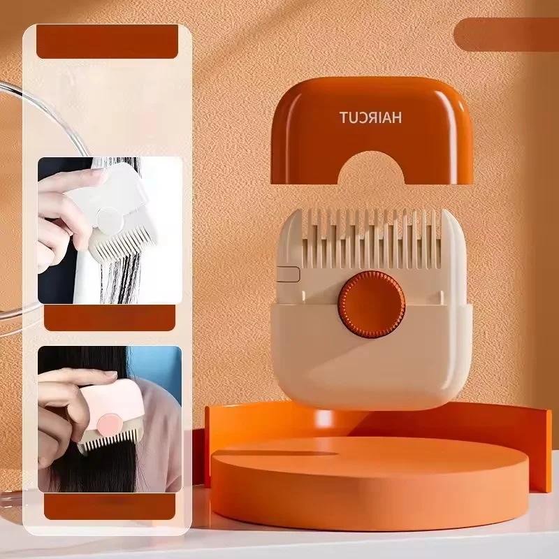 Household Multifunctional Trimming Comb - Cute Portable Hair Trimmer for Thinning & Styling Women's and Children's Hair