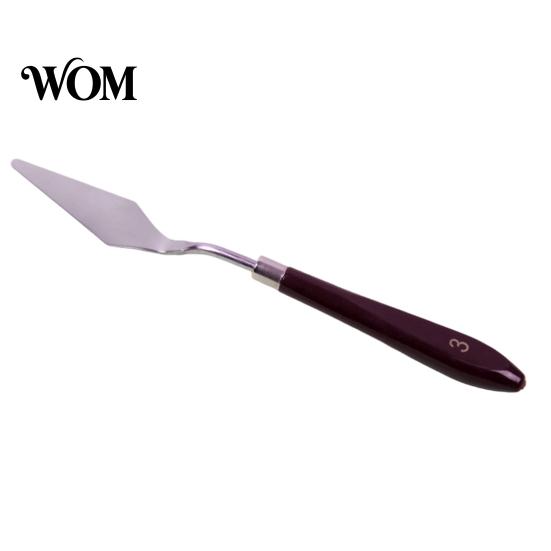 Metal Palette Knives for Art Oil Painting Scraper, Stainless Steel with Wooden Handle Cutter, Paint Supplies Students Evenly Mixed Spatula,