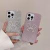 Luxury Full Diamond Three-Dimensional Bow For Iphone17 Apple 16Promax Rhinestone Women'S Fashion And Luxury 15