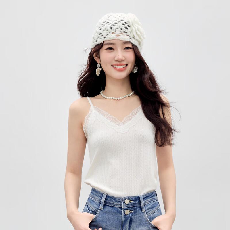 Women s Elegant Lace V-Neck Camisole S