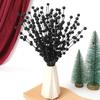 40cm Christmas Decoration Artificial Flowers Glitter Berry Xmas Tree Ornaments for Home Decor Navidad New Year Party Supplies