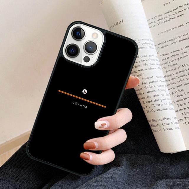 Uganda Flag Phone Case Cover For iPhone 17 Air 16 15 14 Plus 12 13 Pro Max Coque Shell Fundas