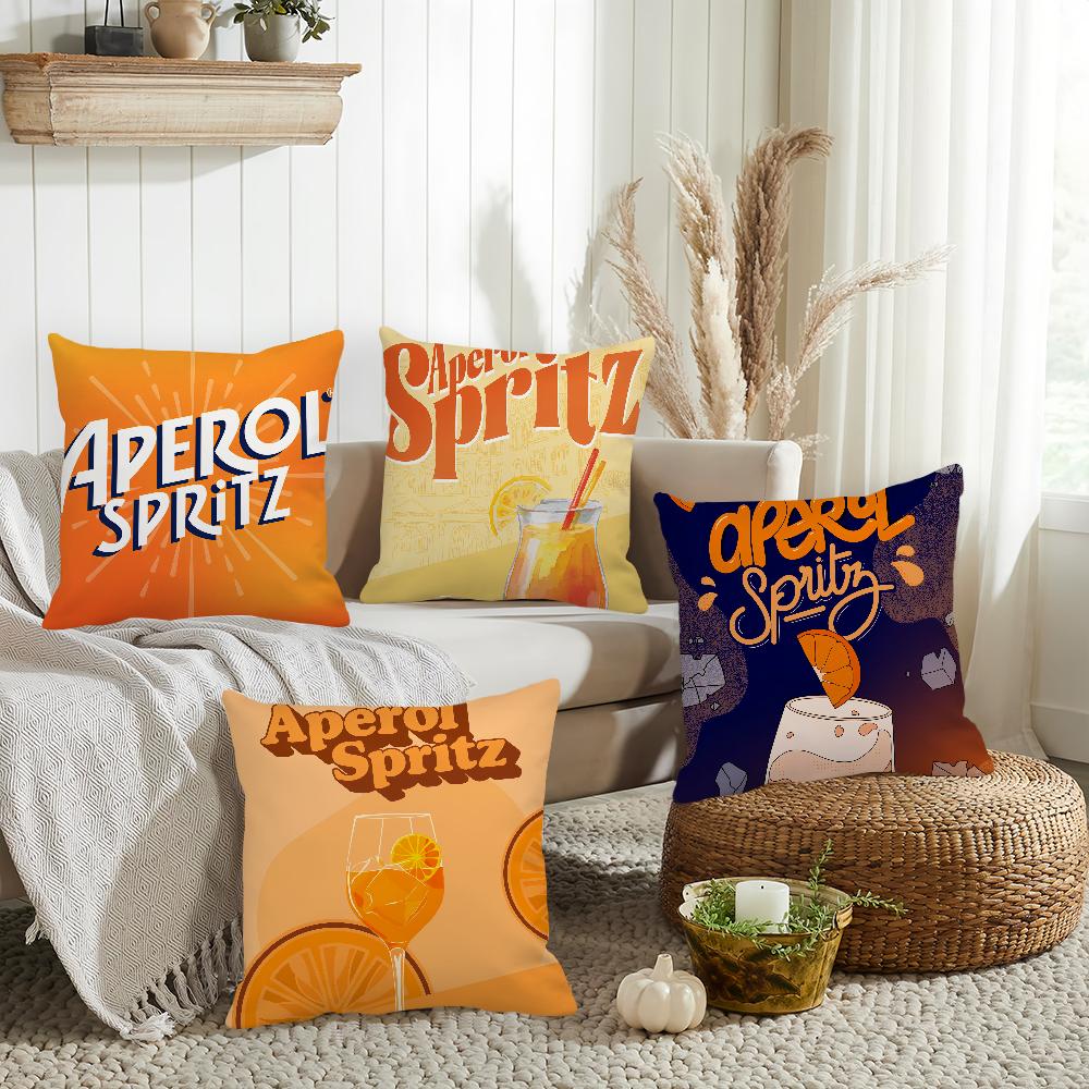 Fashion Cool A-AperolS Pillow Case Home Decoration Cushion Cover Suitable For Bedroom Car Office Sofa
