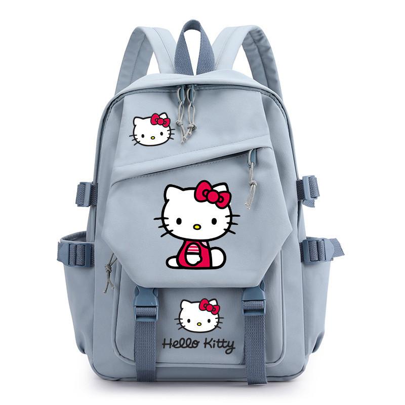 Hello Kitty Schulrucksack Für Mittelstufe Und Oberstufe Modisch Cartoon Nylon