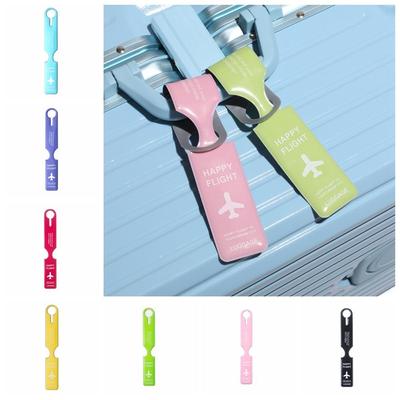 Address Label PVC Luggage Tag Boarding Pass Boarding Pass Tag Fasion Airplane Suitcase Tag  Female