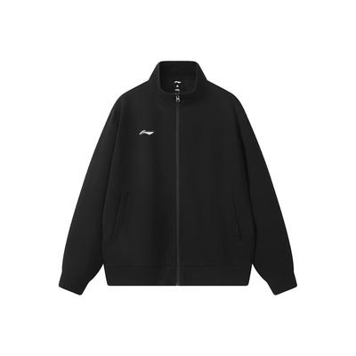 Li Ning Простий Мінімалістичний Студентський Стиль Логотип Біг Спорт Відпочинок Блискавка Довгий Рукав Худі Унісекс худі AFDL226-1