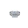 Women's Fashionable 5 Carat Fancy Cut Colored Moissanite Rings