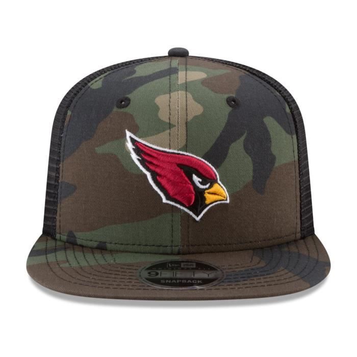 New Era 9Fifty Mesh Snapback Cap Arizona Cardinals wood camo