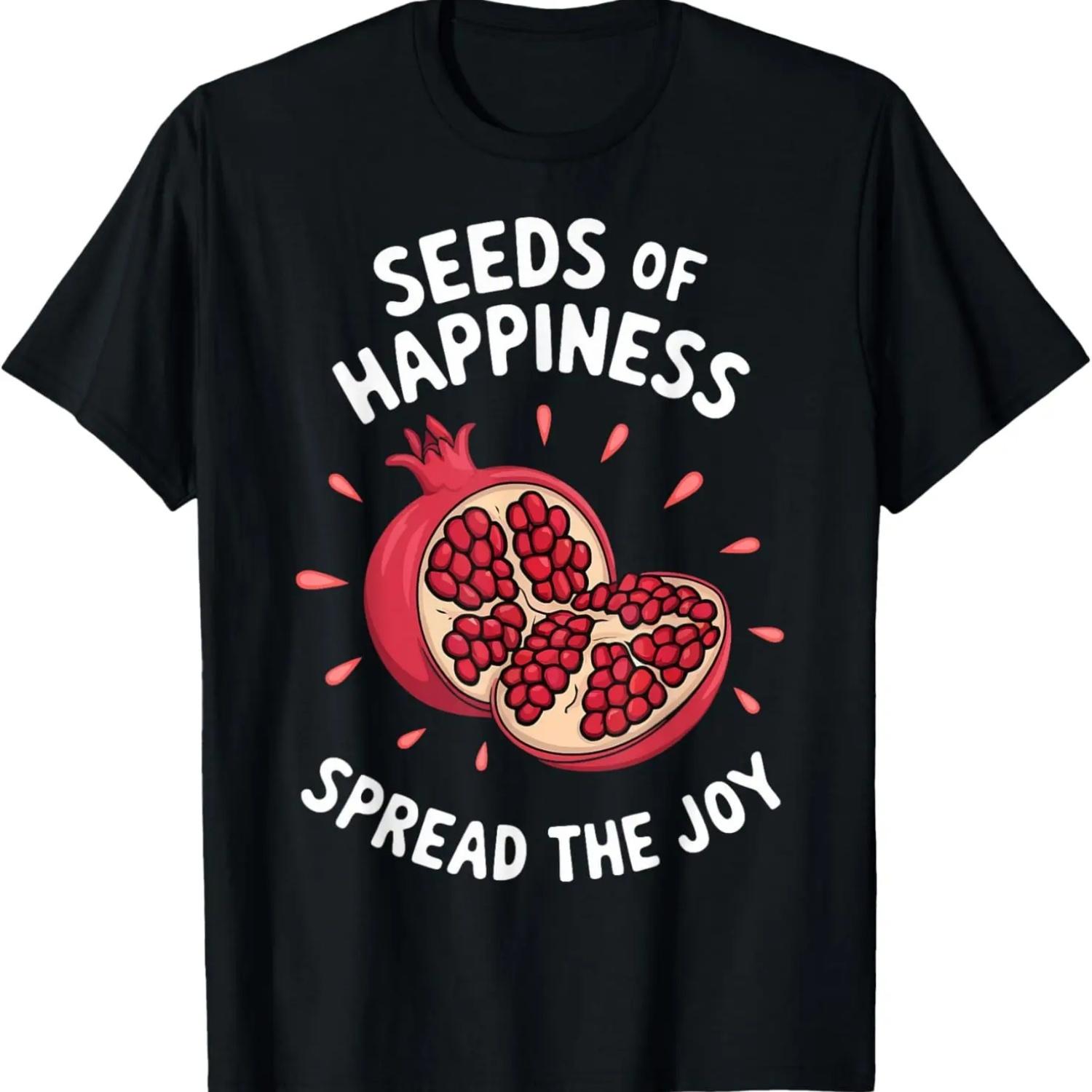 Pomegranate Sleeping Funny Pomegranate Fruit Lover T-Shirt S