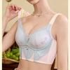 Adjustable Bra for Summer Thin Underwear with Gathered Upper Support To Prevent Sagging and Fishbone Design Without Steel Rings