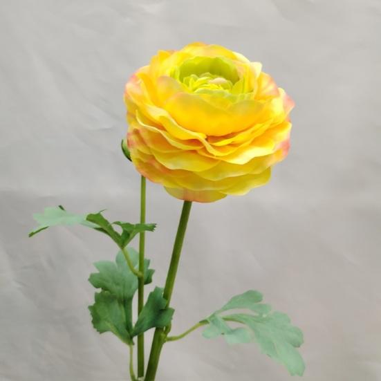 2-Head Artificial Flower UV Resistant Realistic Fake Silk Flower Wedding Party Indoor Outdoor Garden Faux Flower Decoration