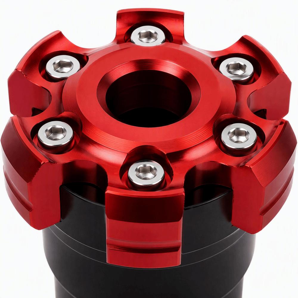 2pcs Falling Protection Motorcycle Frame Sliders 6-Hole CNC Aluminum Sliders Electric Scooters