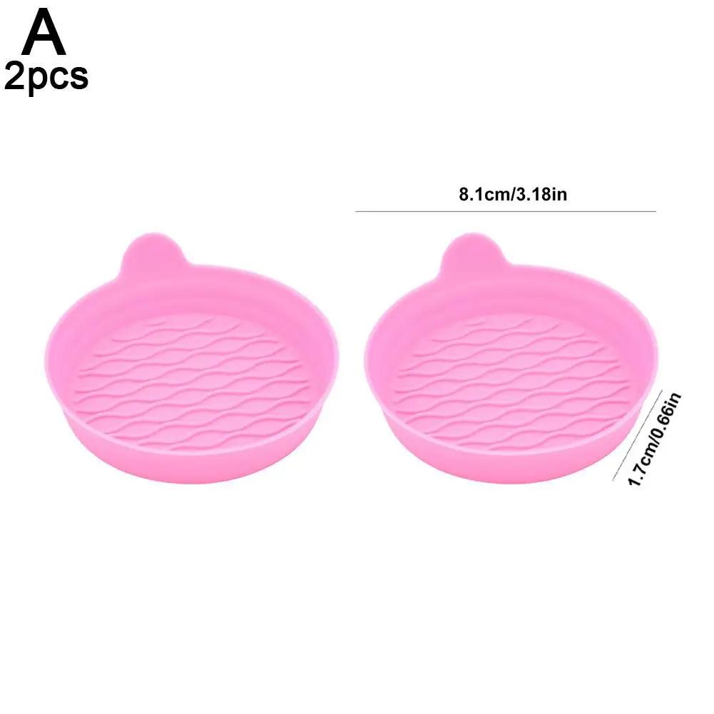 

2pcs Silicone Car Coaster Water Cup Bottle Holder Mat Drink Pad Accessories Non-slip Decoration Universal Mat Holder V1g9