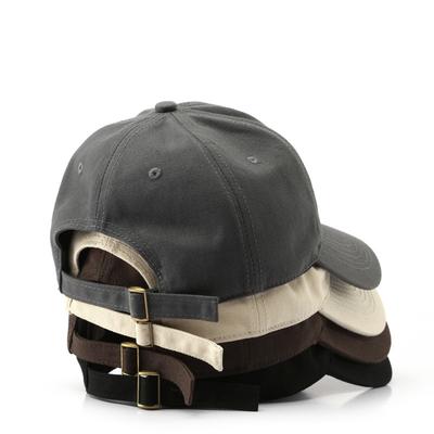 New Baseball Cap For Men Women Autumn Solid Color Washable Sunhat Retro Unisex-Teens Snapback Sports Caps Fashion Hip Hop Hat