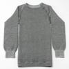 Mochihada Mochijoy Crew Neck Long Sleeve Shirt Thin and Slightly Thick Mesh Gray Innerwear Warm Winter Wear Winter Wear Motorcycle Fishing Golf