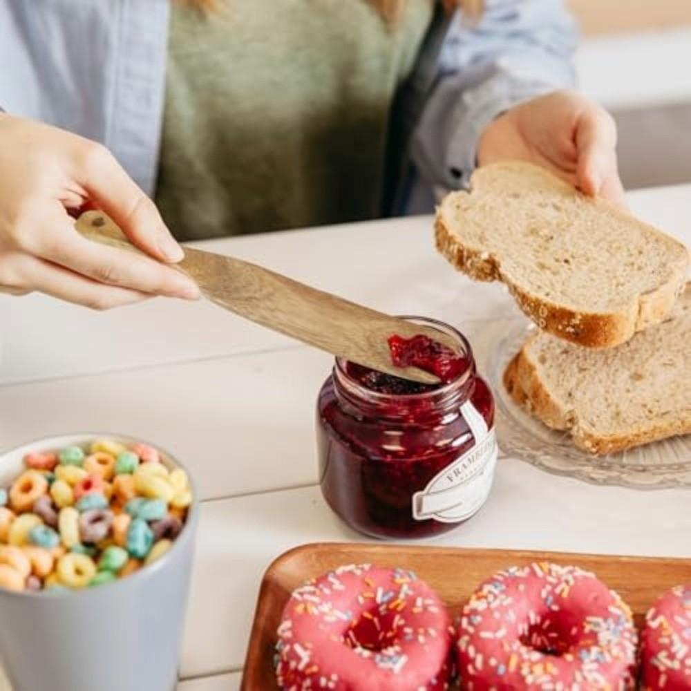 Špachtle na roztírání Dřevěný nástroj na kvásek Kuchyňské náčiní Rukojeť Škrabka Vaření