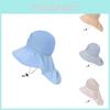 Childrens Ice Silk Fisherman Hat With Large Brim For Sun Protection And Breathability Summer Kids Outdoor