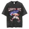 Ultrakill New Model Washed T Shirt Anime Lover Personality Clothes Oversized Year Round Clothing Unisex Hot Product Breathable