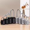 Cross-Border 4-Digit Combination Padlock: Anti-Theft Metal Lock for Gym Lockers & Suitcases