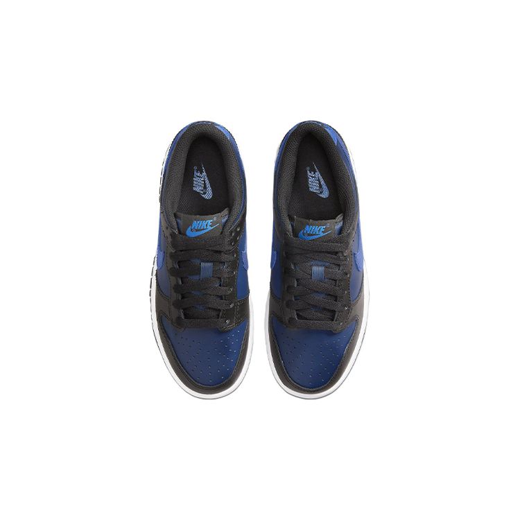 Nike Dunk Low GS Black Midnight Navy Kids Sneakers Blue Game-Royal DH9765-402