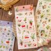 Yuxian Waterproof Plant Die-Cut Stickers for DIY Journals, Pet Decoration, and Card Collage