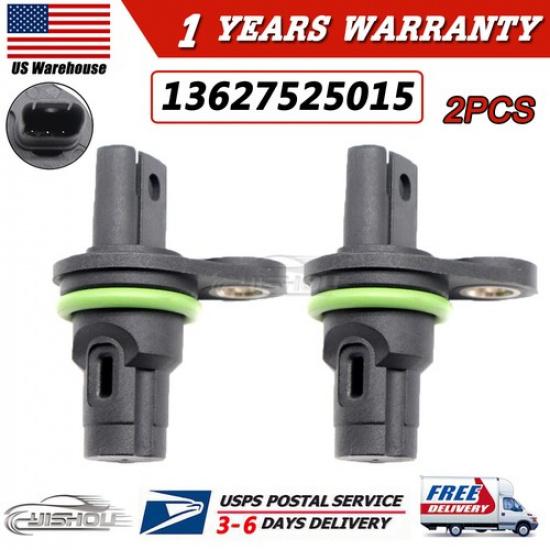 2x New Engine Camshaft Position Sensor for BMW E90 E60 E61 E65 X5 X3 13627525015