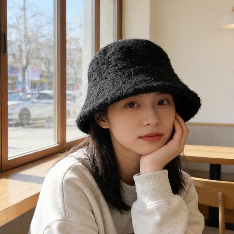 

bucket hat, Japanese Internet celebrity has the same versatile temperament, plain and elegant, and covers the basin hat trend M（56-58cm）