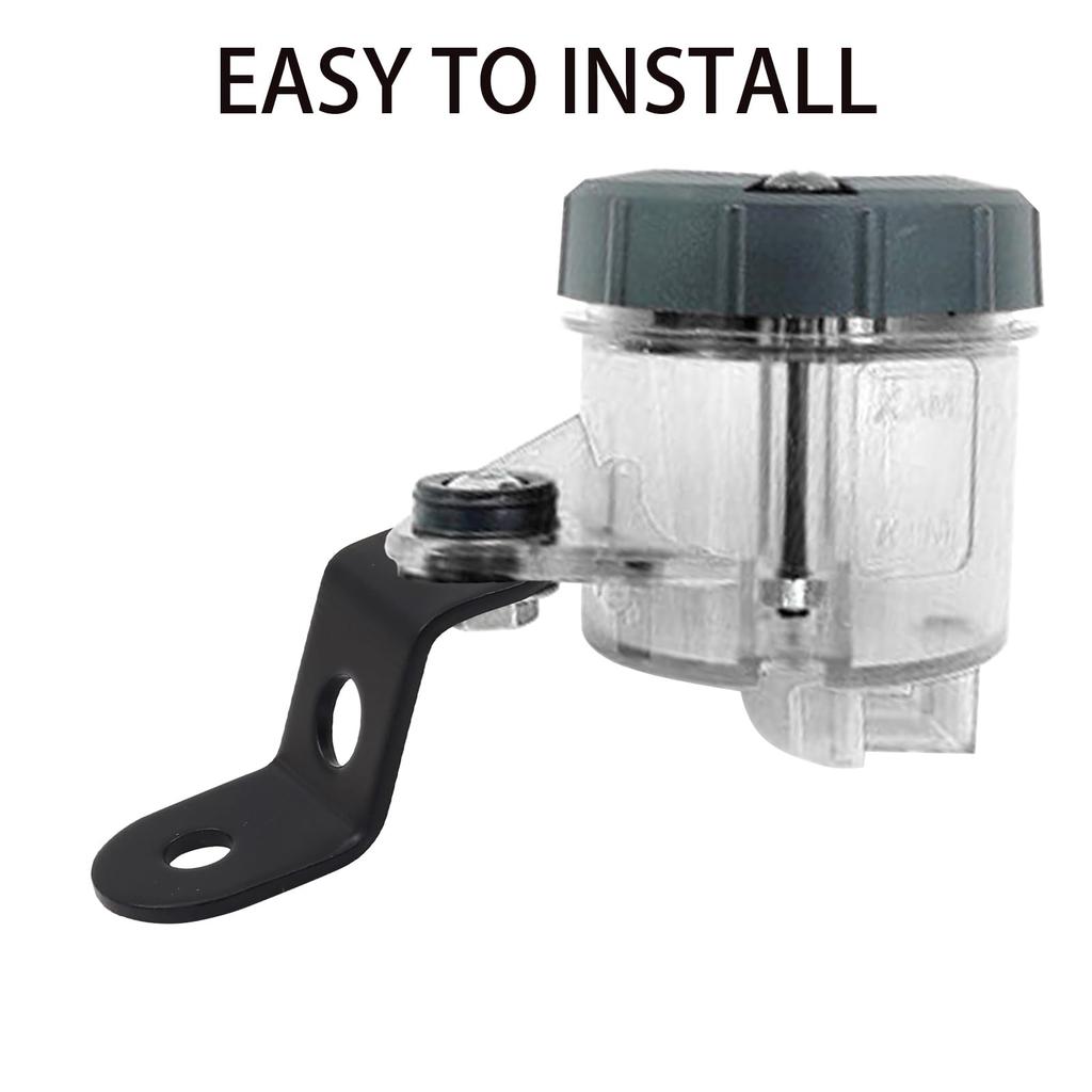 Biqng Dimljushållare, Universell Dimljus-Bromsvätskebehållare Hållare, Tillverkad av Metallmaterial, Reserv