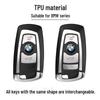 BMW X3 Key Case (2011-2016 Models) - Luxury Shell with Buckle, Simple Design for Men