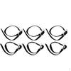 3x Pair Anti-slip Fixed Bike Bicycle Cycling Pedal Toe Clips Strap