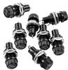 Kiligen 10pcs 5 x 20mm Fuse Holder AC 10A 250V