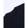 European Size Boys Round Neck Short Sleeved T Shirt with Unique English Print