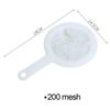 Kitchen Ultra Fine Mesh Strainer Kitchen Strainer Spoon Nylon Mesh Top 100/200/400 Mesh For Soymilk Coffee Milk Yogurt