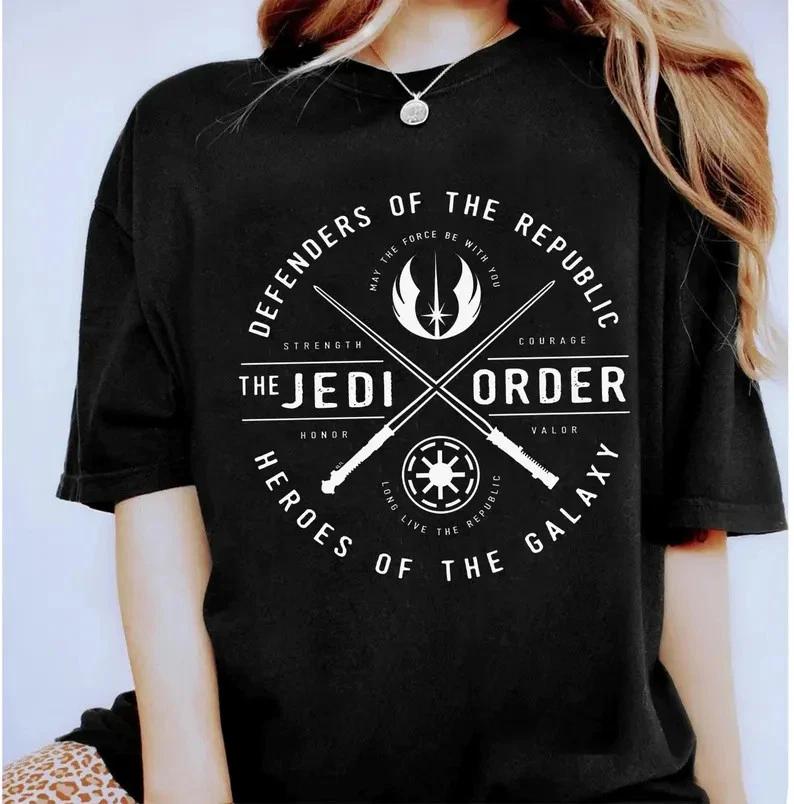 Star Wars The Clone Wars Jedi Order Emblem Graphic Shirt S
