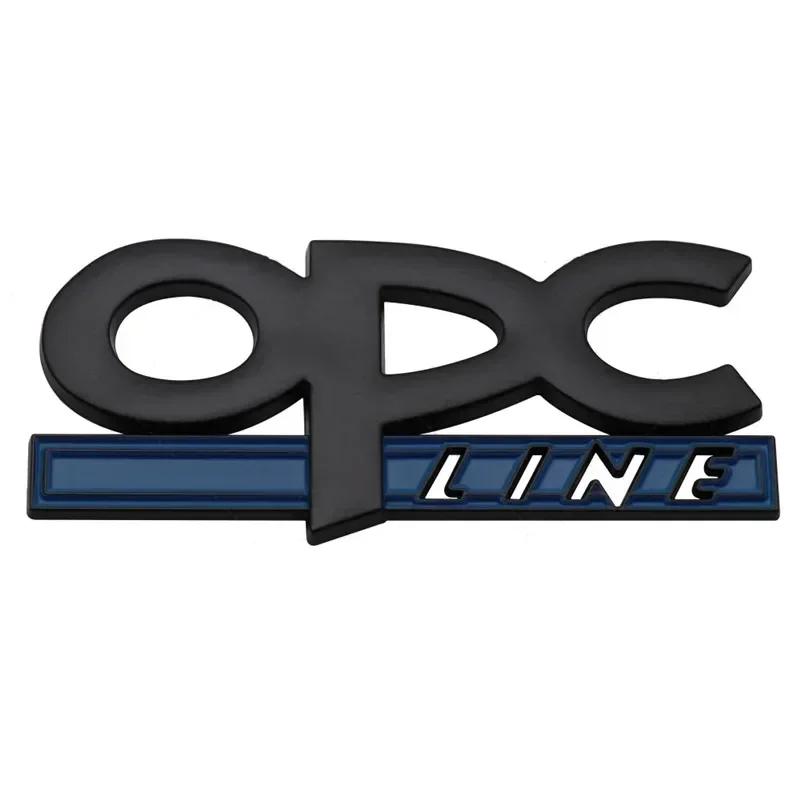 Adesivo 3D in metallo OPC Line per bagagliaio posteriore auto, emblema distintivo, decalcomania, accessori per Insignia Corsa E Astra HJD Zafira Vectra