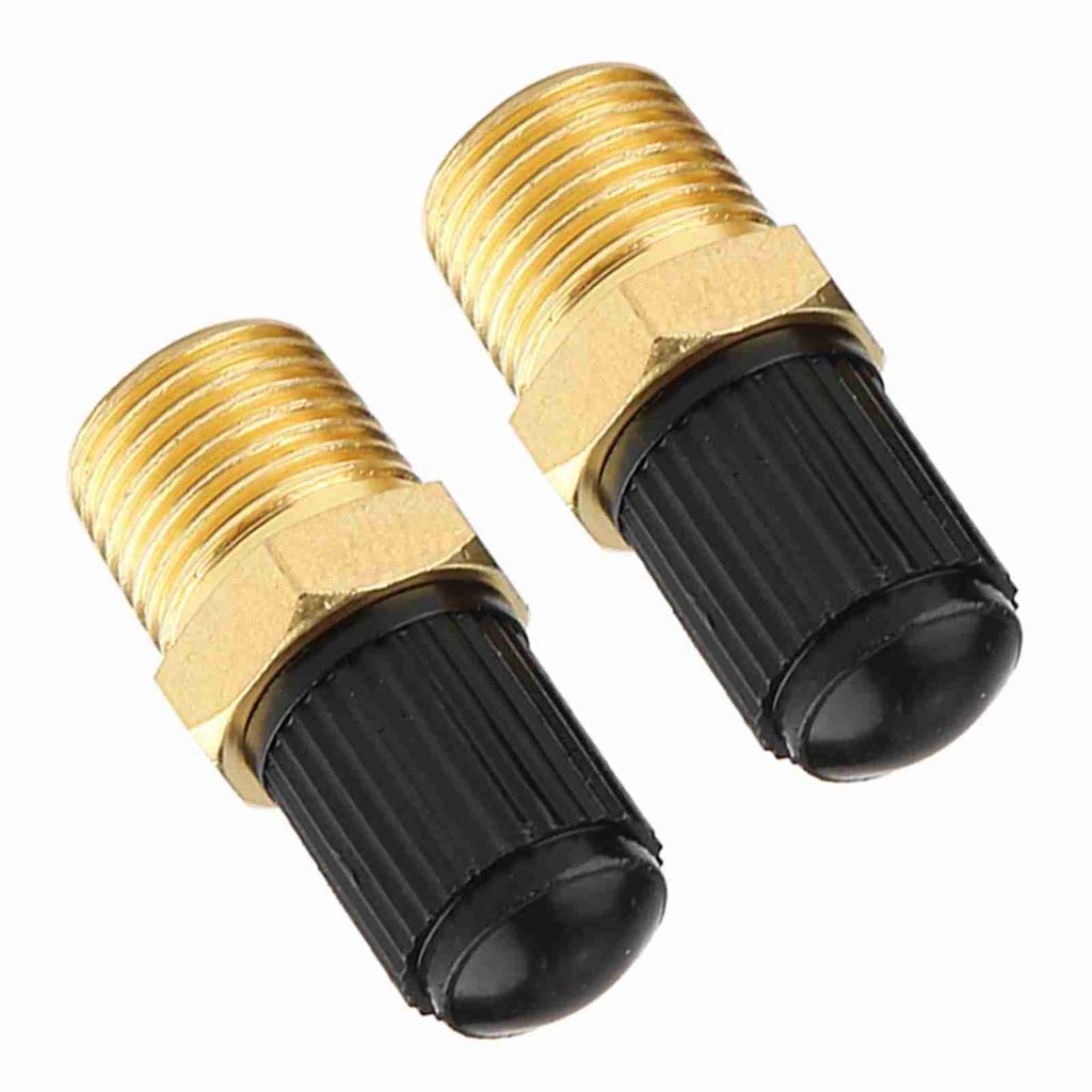 2Pcs 1 8 NPT MPT Brass Air Compressor Tank Fill Valve