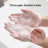 Feuilles de savon jetables parfumées avec logo personnalisable: 50 Feuilles Lavage des Mains Portables