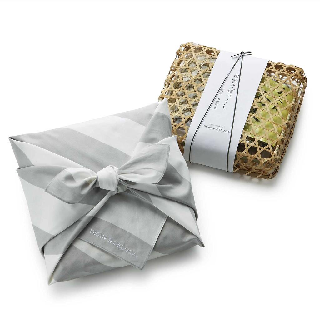 DEAN DELUCA Furoshiki Gray & (Wrapping Cloth), Large,