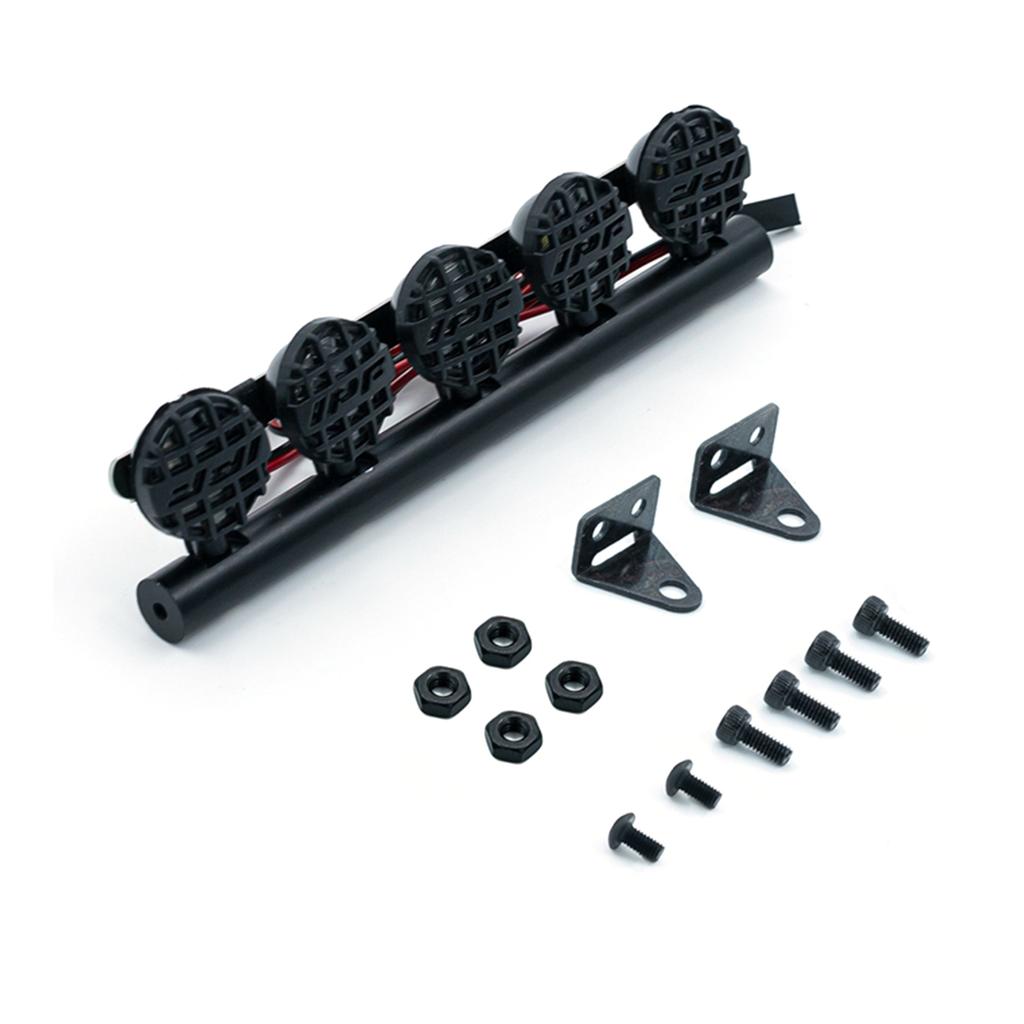 LED-Licht-Dachlampen-Zubehör-Set, 6 Licht-Ersatz für 1/10 Traxxas TRX4 Trx4 Axial SCX10