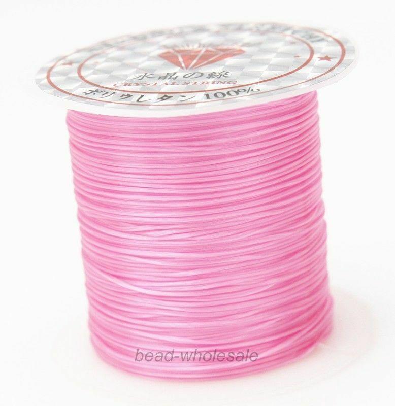 10M Strong Elastic Crystal Threading String Beading Cord for Bracelets Diy Jewelry Making Thread Cords Stretchy Thickness 1mm