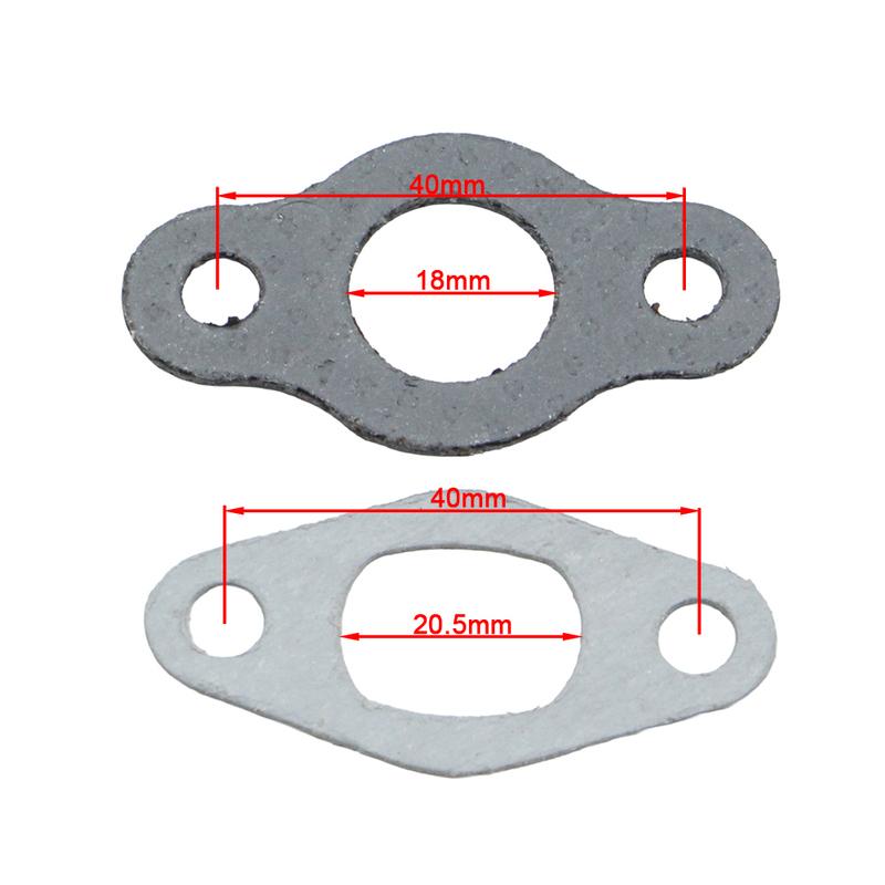 100cc Gasket Kit Replacement For 2 Stroke LD100/YD100 Engine Motor Gas Motorized Bicycle Push Bike Cylinder Crankcase