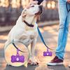This Bone-shaped Storage Pouch Clips Easily Onto a Leash; It’s Sturdy and Durable, and Easy To Tear Open for Hygiene and Convenience.
